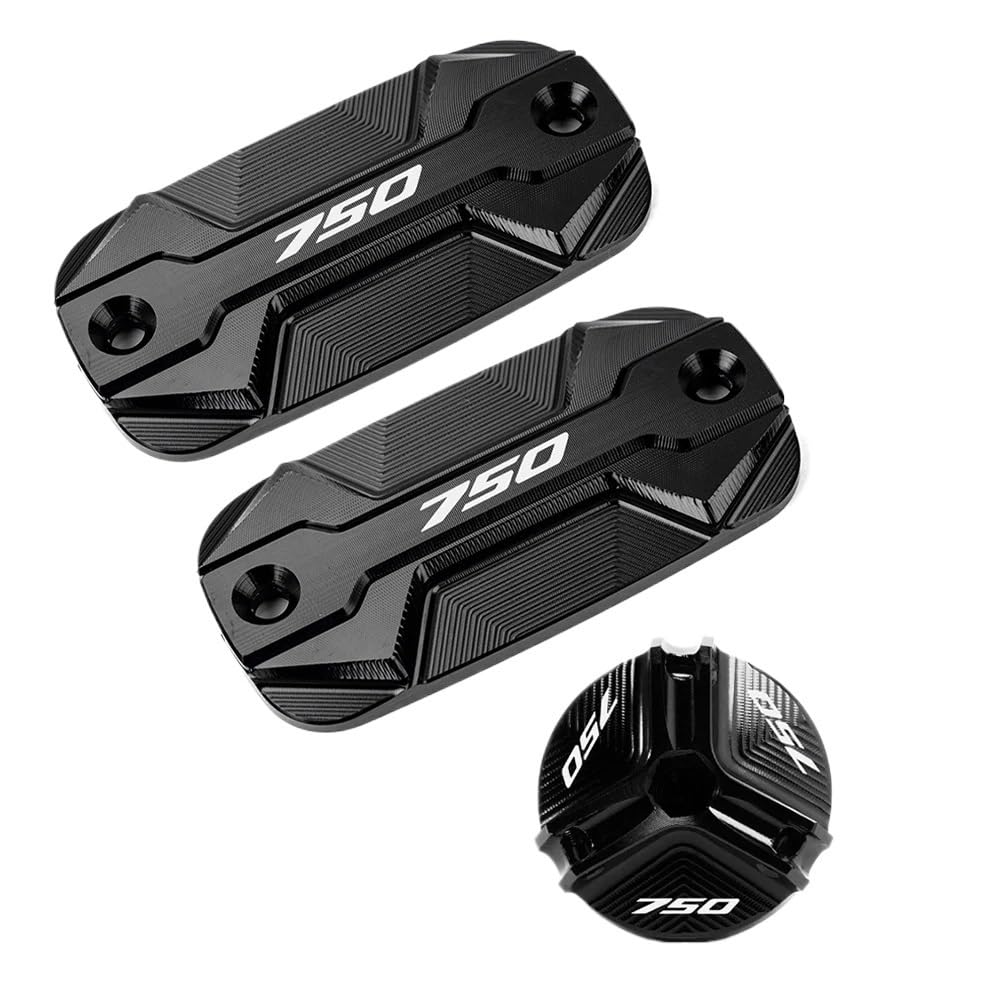 Bremspumpenabdeckung Für Forza 750 Für FORZA750 NSS750 2020-2024 Motorrad Vorne Brems Flüssigkeit Reservoir Abdeckung Öl Tank Tasse Öl Filter Kappe von NLEZIZ