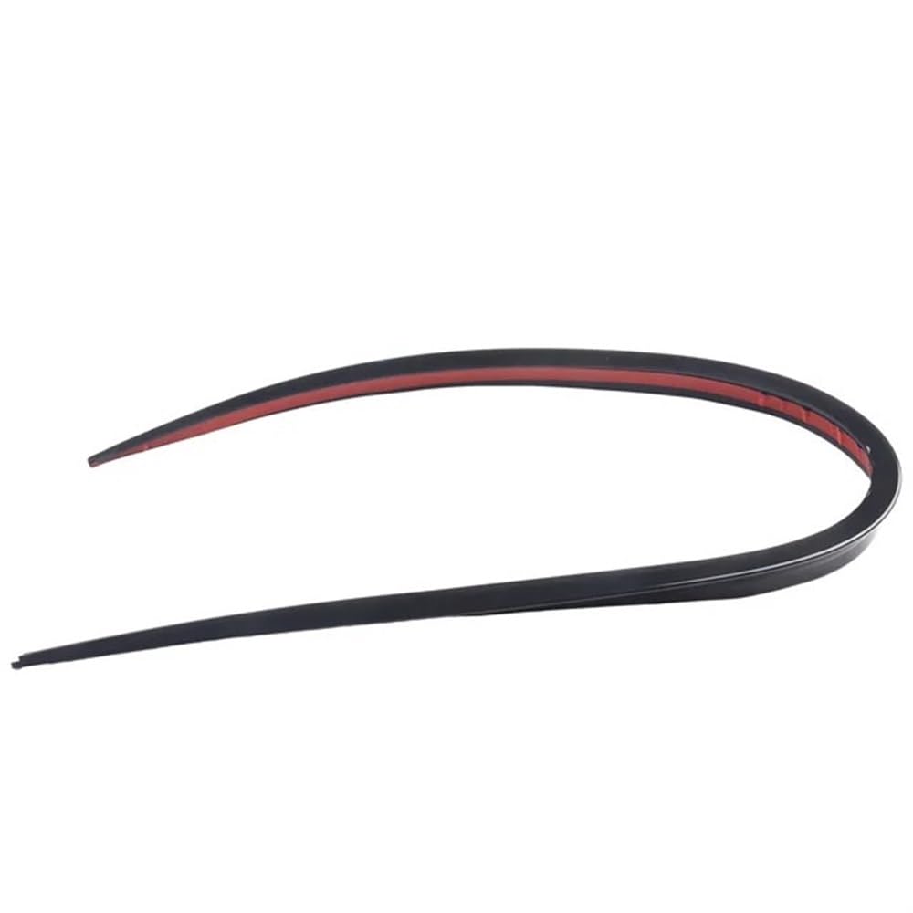 Heckspoiler Autospoiler Schwarzer Spoiler Kohlefaser-Zubehör Autospoiler Weicher Auto-Heckdachspoiler Heckflügel Lippenverkleidung Sport Heckspoiler von NLEZIZ