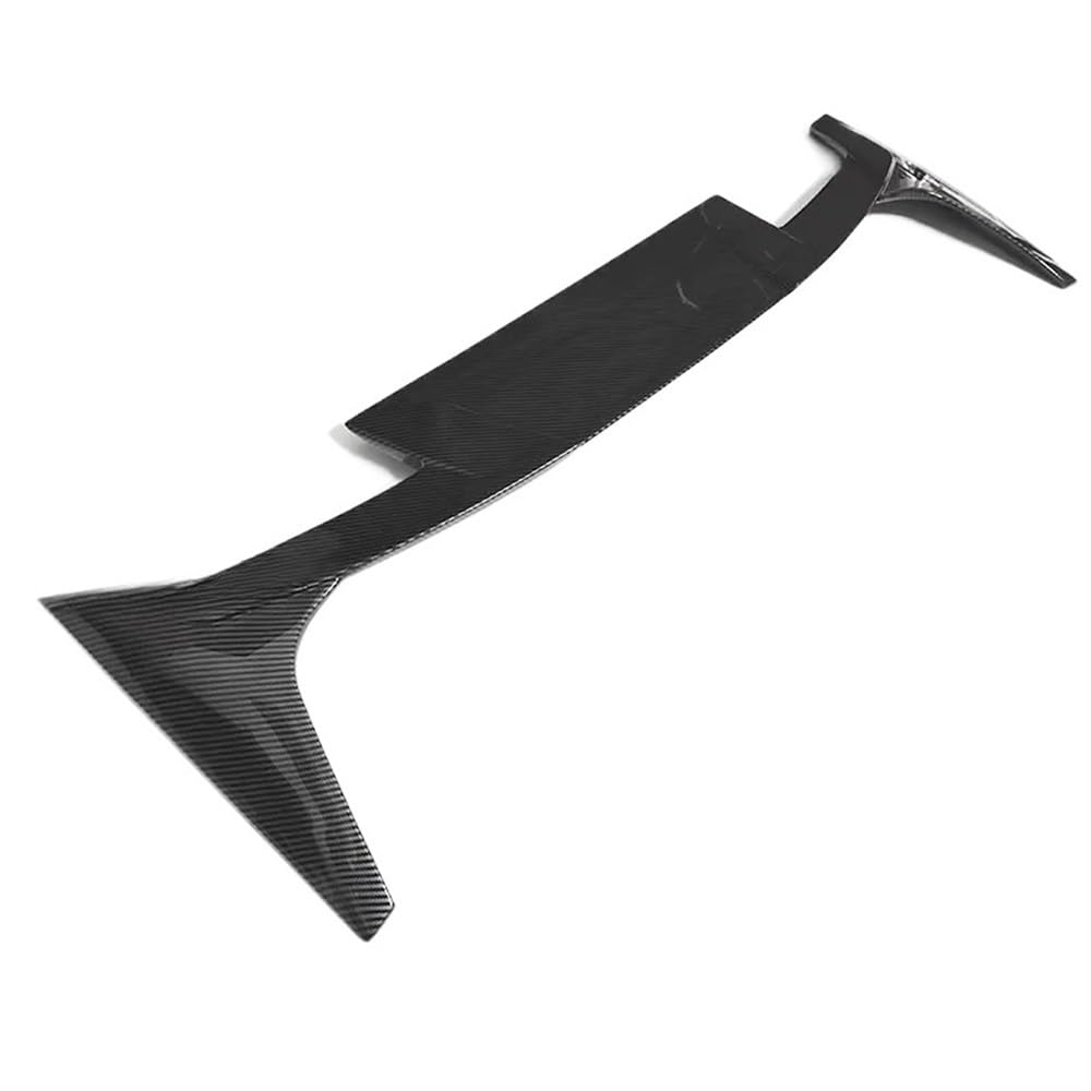 Heckspoiler Für Modell Y 3 Auto Dach Flügel Spoiler Schwarz Carbon Oberfläche Schwanz Fin Dekoration Zubehör Sport Heckspoiler von NLEZIZ