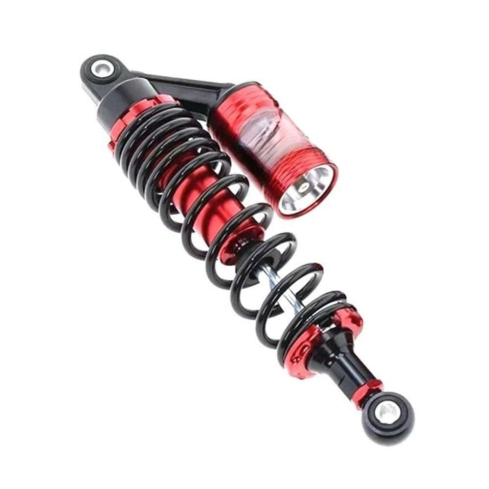 Motorrad Federbeineer 320/340 mm Motorrad Luft Stoßdämpfer Hinten Suspension Für Roller Für Xmax Für Aerox Dio ATV Quad Dirt Bike von NLEZIZ