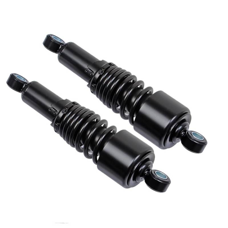 Motorrad Federbeineer Paar Motorrad Schwarz 10.5'' 267mm Hinten Stoßdämpfer Absorber Suspension Für Touring Für Sportster 883 XL883 von NLEZIZ