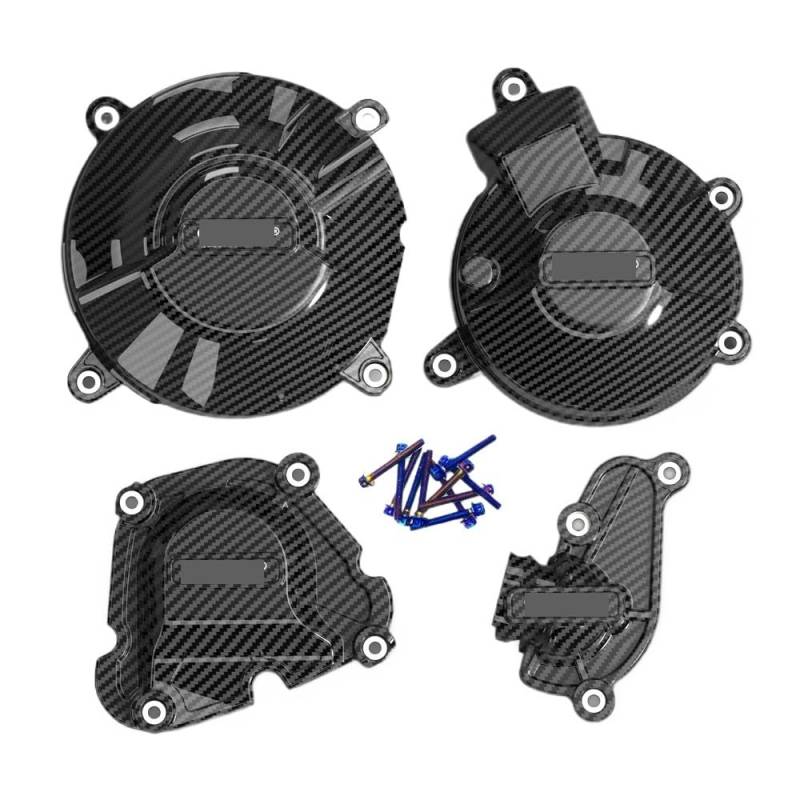 Motorrad Motorabdec kungs-Absturzsicherung Für MT09 SP Für Für Tracer FZ09 2021~2023 Für YA&MAHA Motorrad Lichtmaschine Kupplung Schutz Abdeckung Zubehör von NLEZIZ