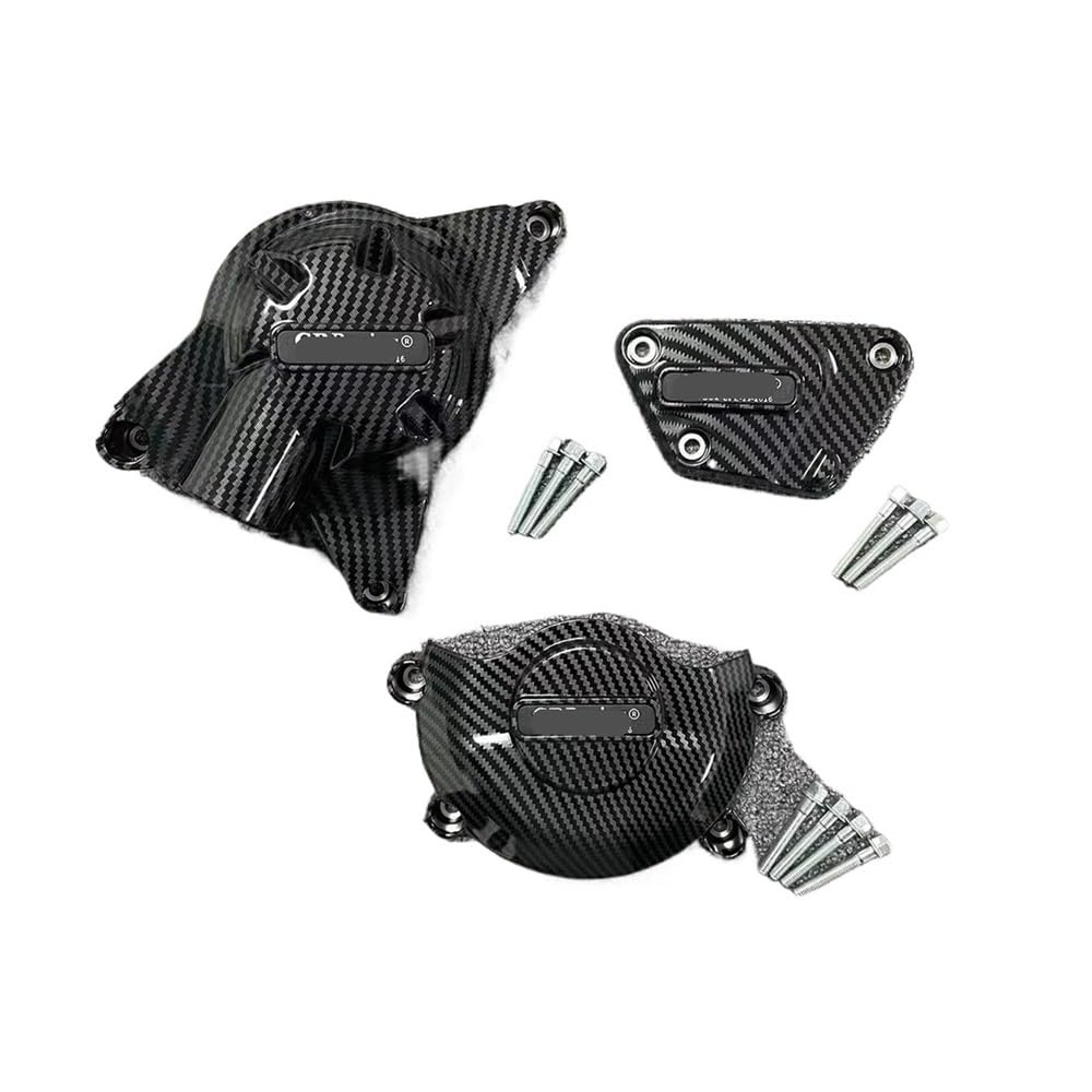 Motorrad Motorabdec kungs-Absturzsicherung Motorräder Motor schutzhülle für YA&MAHA YZF600 R6 2006-2023 Carbon Faser Druck von NLEZIZ