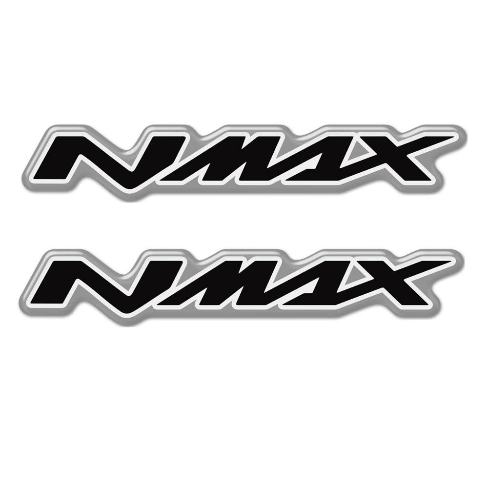 NLEZIZ Aufkleber Schutz Aufkleber Tank Emblem Logo Schutz Motorrad Aufkleber Für YA&MAHA NMAX N MAX N-MAX 125 155 160 250 400 von NLEZIZ
