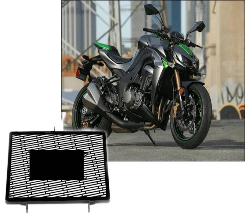 kühler Gitter Motorrad Kühlergrill Schutz Abdeckung Protectio FÜR Ka&wasaki FÜR NI&NJAZ1000 Z1000SX Z750 FÜR Für NI&nja Wasser Tank Net Kühler Cove von NLEZIZ