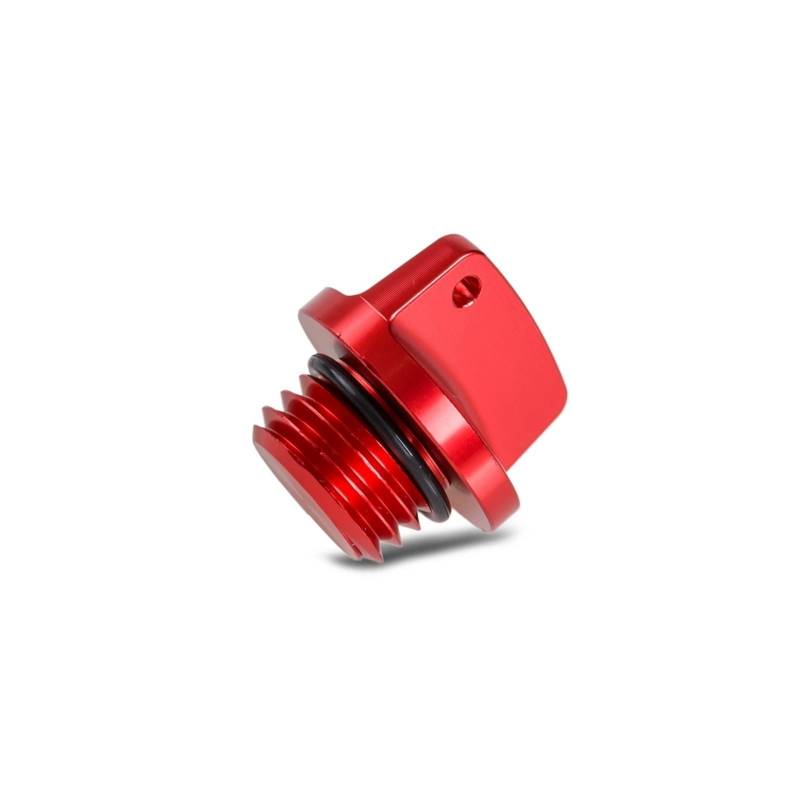 NLLeZ 1pc Öleinfüllschraube Stecker für MONSTER 696 796 821 1200 1100 Ducati Diavel 84 8EVO SCRAMBLER 899 1199 1299 PANIGALE MULTI (Farbe : Rot) von NLLeZ