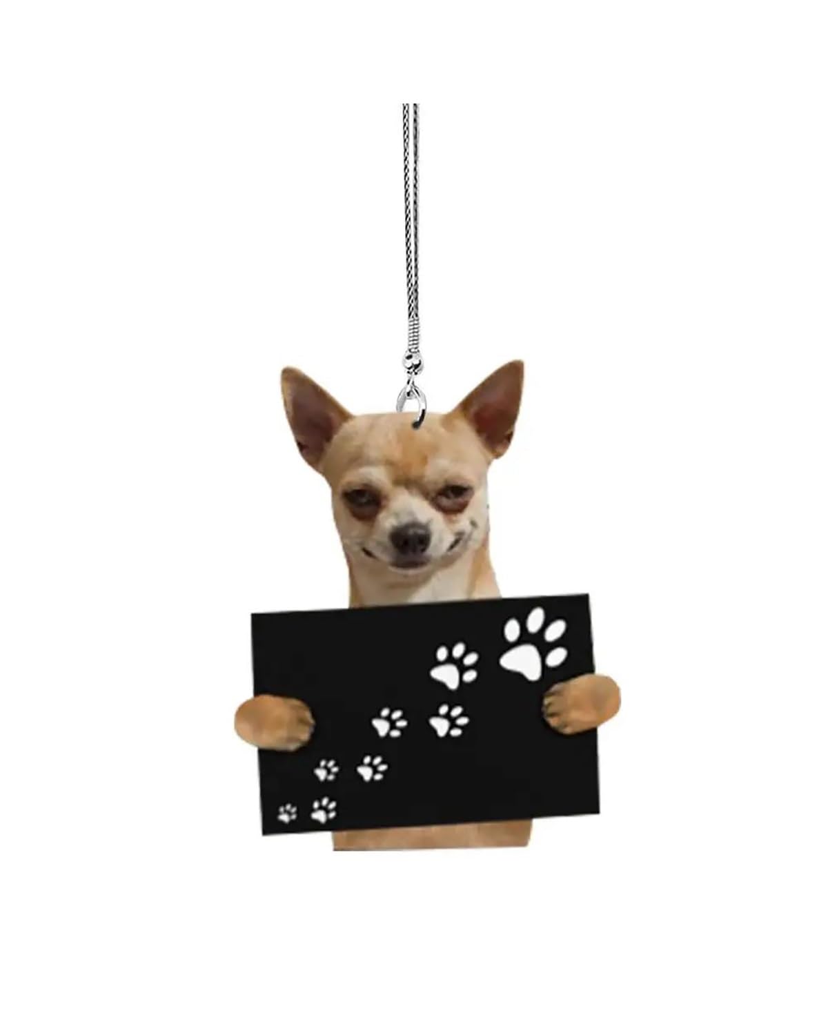 Rückspiegel Anhänger Auto 1PC 6 Arten Hund Hängen Ornament Nette Lustige Cartoon Anhänger Schlüssel Kette Tier Anhänger Auto Rückspiegel Rucksack Zubehör autospiegel anhänger(F) von NLTNJI