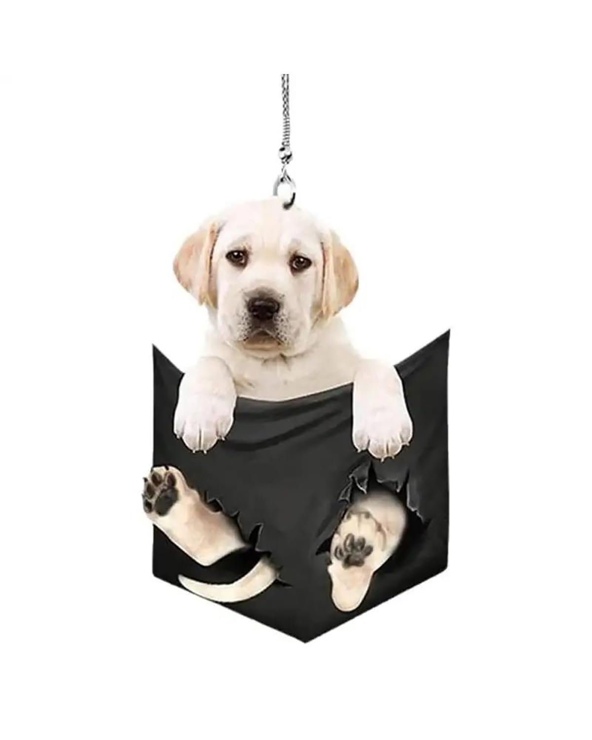 Rückspiegel Anhänger Auto Anhänger Hund Hängen Auto Rückspiegel Tasche Kleinen Hund Schaukel Auto Innendekoration Hängen Welpen Ornamente Autospiegel Anhänger autospiegel anhänger(1) von NLTNJI