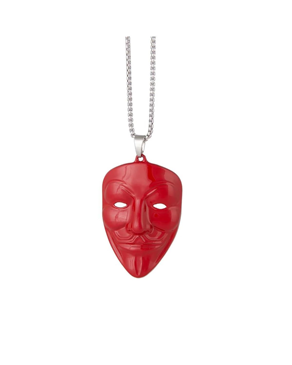 Rückspiegel Anhänger Auto Auto Anhänger Maske Mann Für Europäischen Und Amerikanischen V Dekoration Auto Rückspiegel Trim Zubehör Hängen Halskette Ornament Geschenke autospiegel anhänger(Red) von NLTNJI