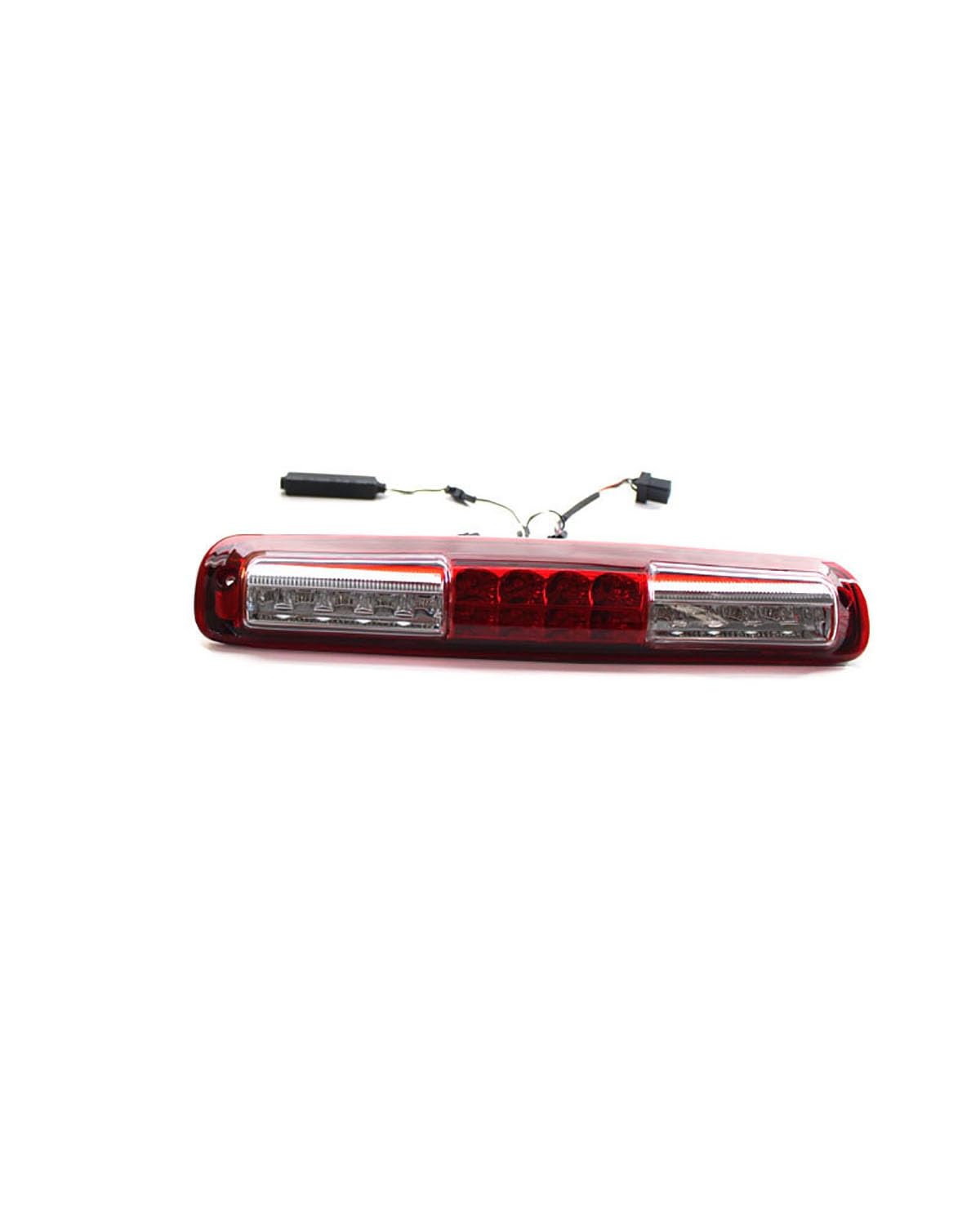 Tail Light Brake Light Anwendbar Für Silverado 1999–2006 Hoch Montierte Bremslichter Können Das Unfallrisiko Bei Nachtfahrten Reduzieren 5978318 16525205 High Mounted Brake Light(Red and white) von NLTNJI