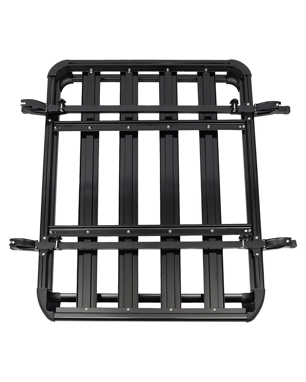 dachgepäckträger Auto 127x97cm/140 * 100cm/160 * 100cm Universal Auto Dach Rack Korb Tablett Gepäck Fracht Träger Aluminium dachträger universal(160x100cm) von NLTNJI