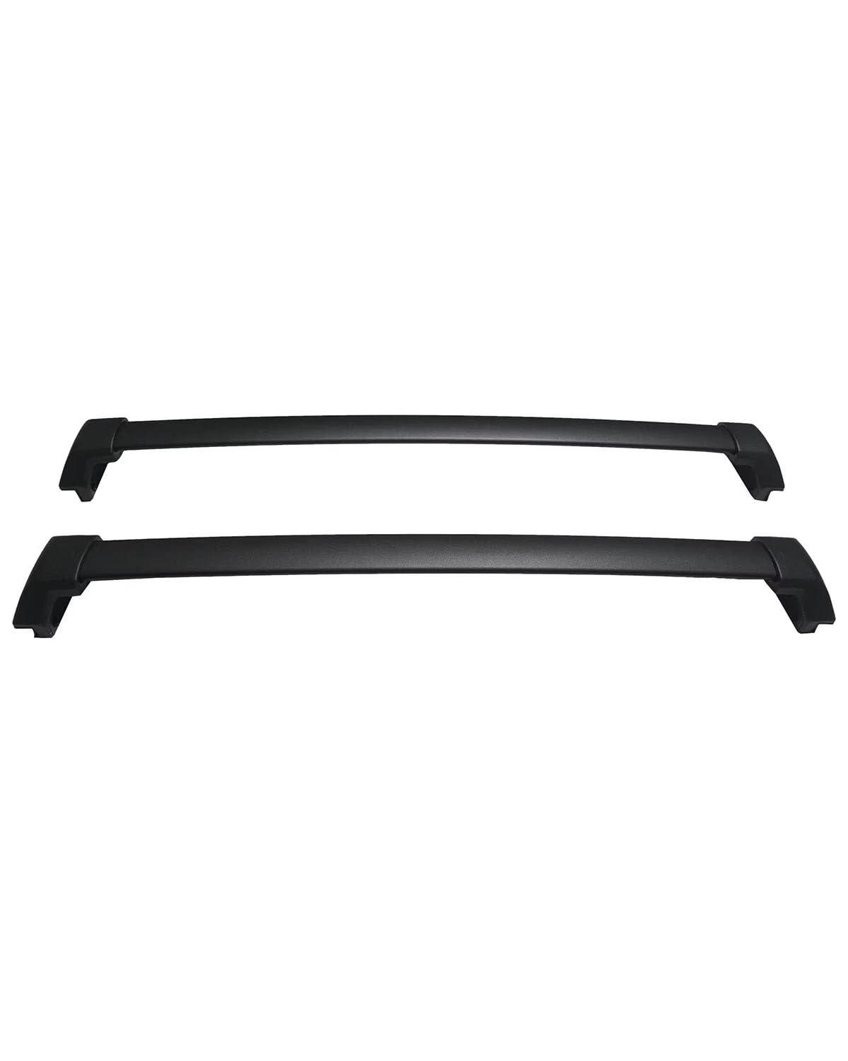 dachgepäckträger Auto Für CR-V 2023 2024 2 Stück Dachrelingträger Träger Querstangen Querstangen Aluminium Autodachträger dachträger universal(Black) von NLTNJI