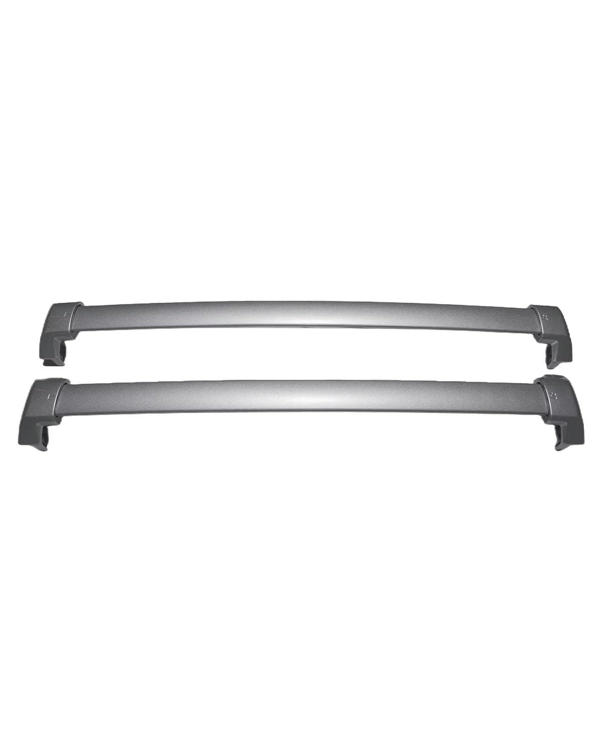 dachgepäckträger Auto Für CR-V 2023 2024 2 Stück Dachrelingträger Träger Querstangen Querstangen Aluminium Autodachträger dachträger universal(Silver) von NLTNJI