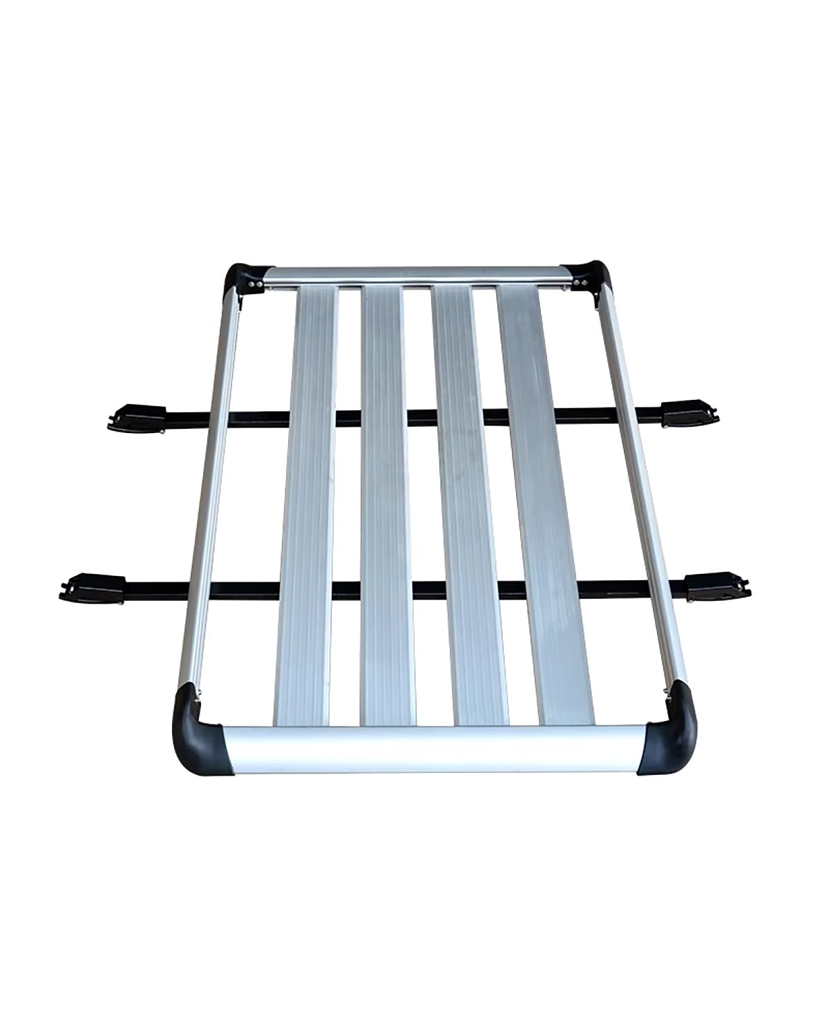 dachgepäckträger Auto Universal Aluminium Legierung Fracht Dach Rack Fracht Träger Korb Dach Rahmen Für Auto SUV Modifikation dachträger universal(White 110cmX90cm) von NLTNJI