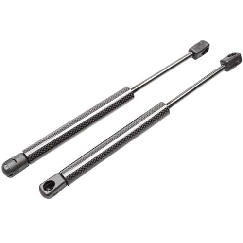 1 paar Schwarz Real Carbon Fiber Hinten Heckklappe Lift Unterstützung Frühling Schocks Streben, für SKODA ROOMSTER (5J) 2006-2010 420mm von NMBYUXI
