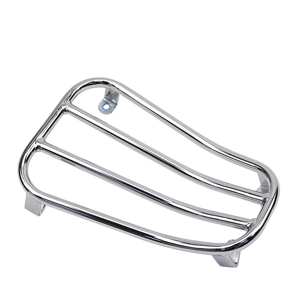 Gepäckträger hinten Fußpedal Hinten Gepäck Rack Halterung Für V&espa GT GTS GTV 60 125 200 250 300 300ie Motorrad Zubehör(GTS300 Chrome) von NMBZVE