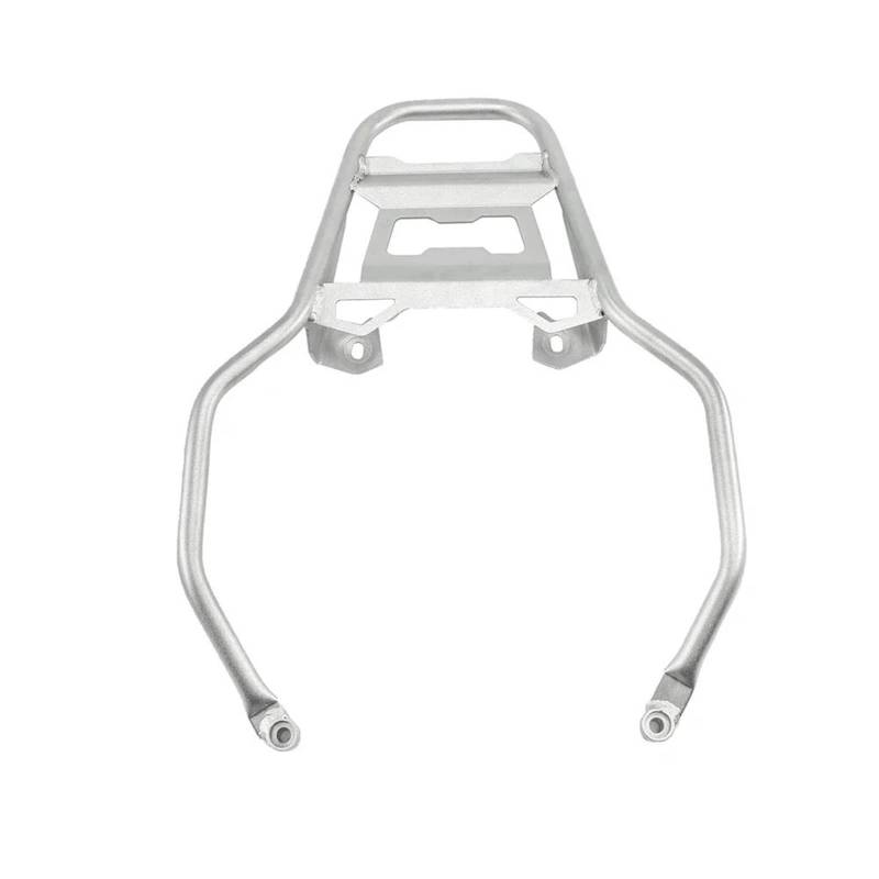 Gepäckträger hinten Motorrad Hinten Gepäck Rack Schwanz Halterung Für B&MW R1200GS HP ADV LC R1250GS Rally Abenteuer 2013-2023(Silver Top Rack) von NMBZVE