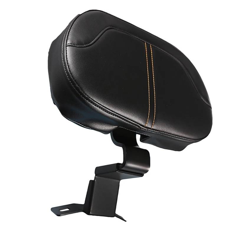 Beifahrer Sitzkissen Rückenlehne Motorrad-Frontfahrer-Rückenlehnen-Montagesatz für Ha&rley für Touring 2009–2022 Rückenlehne Rear Seat Cushion von NMHTJ