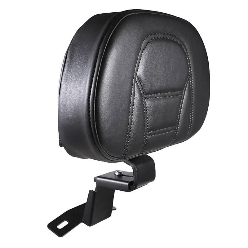 Beifahrer Sitzkissen Rückenlehne Motorrad-Frontfahrer-Rückenlehnen-Montagesatz für Ha&rley für Touring 2009–2022 Rückenlehne Rear Seat Cushion von NMHTJ