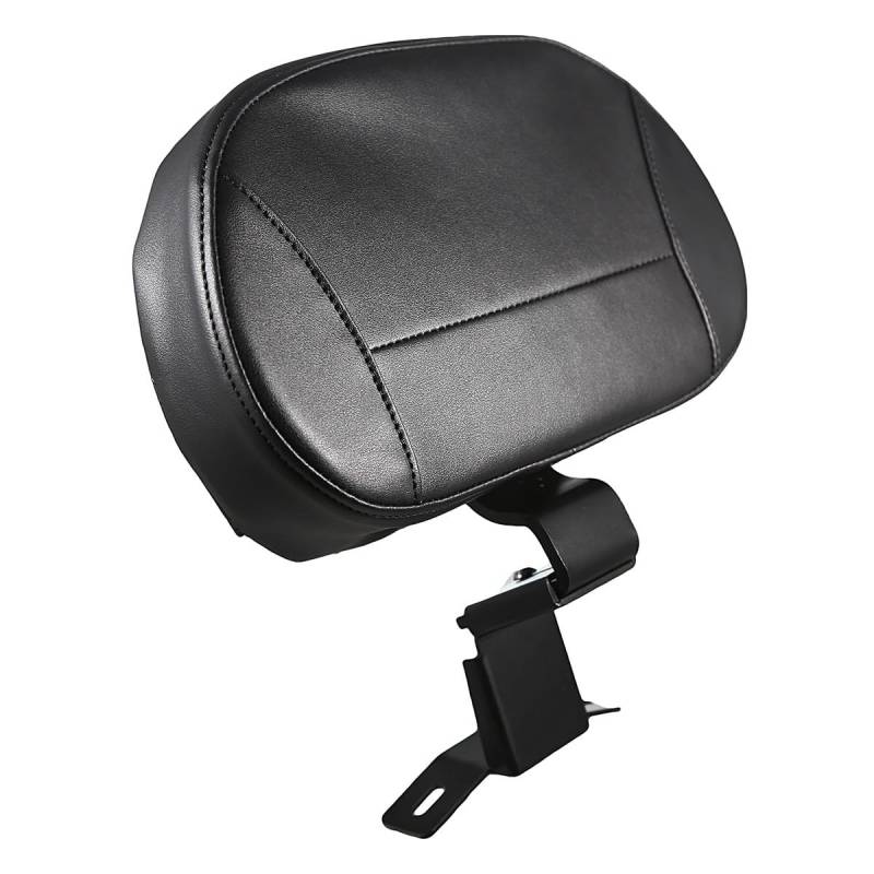 Beifahrer Sitzkissen Rückenlehne Motorrad-Frontfahrer-Rückenlehnen-Montagesatz für Ha&rley für Touring 2009–2022 Rückenlehne Rear Seat Cushion von NMHTJ