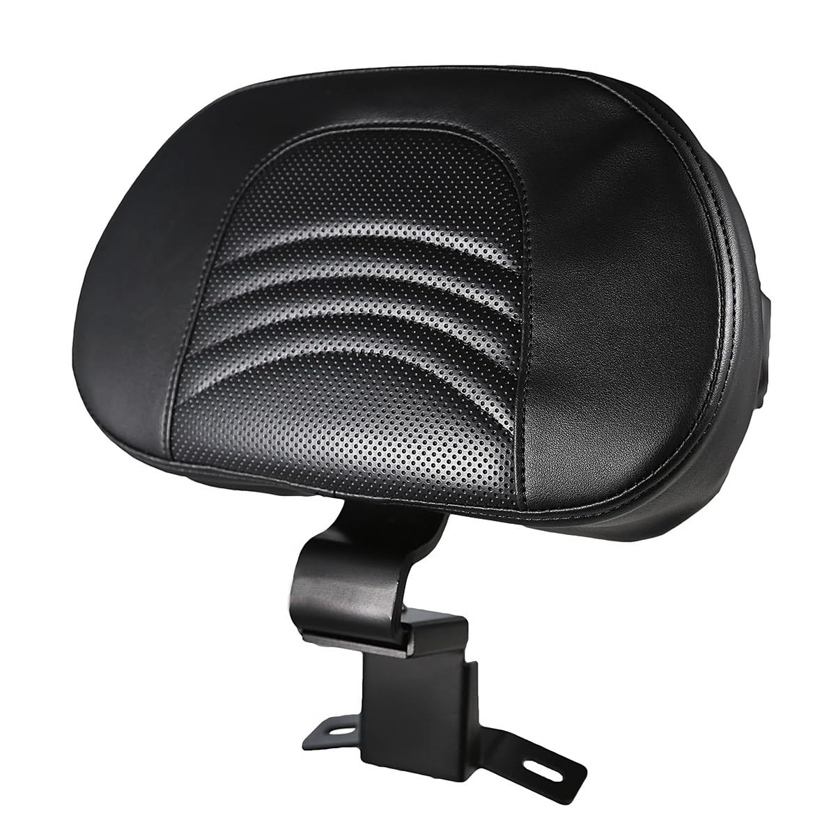 Beifahrer Sitzkissen Rückenlehne Motorrad-Frontfahrer-Rückenlehnen-Montagesatz für Ha&rley für Touring 2009–2022 Rückenlehne Rear Seat Cushion von NMHTJ