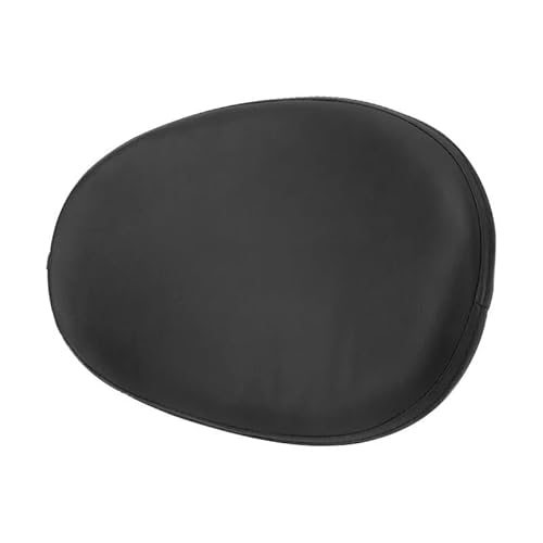 Beifahrer Sitzkissen Rückenlehne Motorrad PU Leder Pad Rückenlehne Kissen Pad Motorrad Sitz Abdeckung Pad Für Ha&rley Für Chopper Für Touring Rückenlehne Rear Seat Cushion von NMHTJ