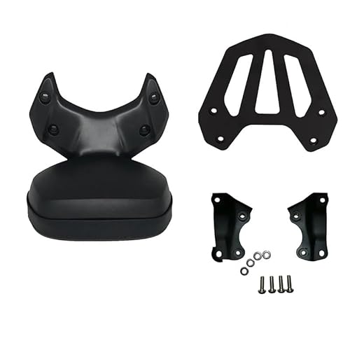 Beifahrer Sitzkissen Rückenlehne Motorrad Passagier Gepäck Rack Rückenlehne Mit Halterung Für Go&ldWing F6B GL1800B Motorrad Zubehör Rückenlehne Rear Seat Cushion von NMHTJ