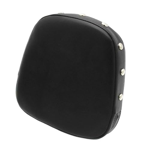 Beifahrer Sitzkissen Rückenlehne Universal Motorrad Rückenlehne Rückenlehne Kissen Pad Niet Sitz Abdeckung Pads Für Su&zuki Für Ya&maha Rückenlehne Rear Seat Cushion von NMHTJ