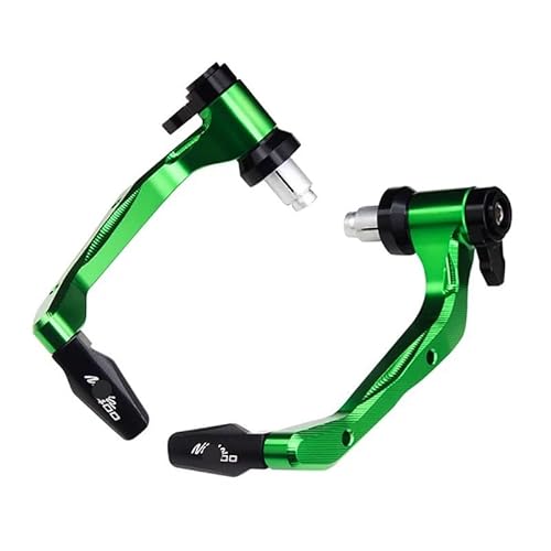 Handschutzschild Für Ka&wasaki Für Ninja 400 Z400 Motorrad Lenker Bremse Kupplung Hebel Schutzfolie Griff Bar 7/8in 22mm CNC Aluminium von NMHTJ