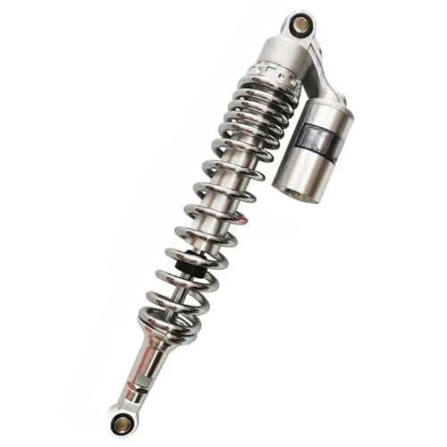 Motorcycle Shock Absorber 1 Paar 400 mm/410 mm/420 mm/430 mm Motorrad-Stoßdämpferaufhängung für Ya&Maha für Su&zuki für Ka&wasaki für ATV Silber von NMHTJ