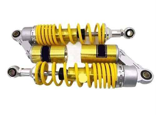 Motorcycle Shock Absorber 2 Stück 12,5 Zoll 320 mm Motorrad Luftstoßdämpfer Hinterradaufhängung für Ya&maha Motorroller für ATV Quad Gelb von NMHTJ