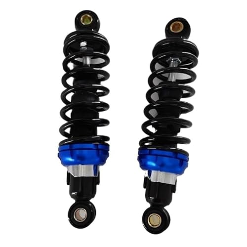 Motorcycle Shock Absorber 230 mm 260 mm Motorrad-Stoßdämpfer für Su&zuki für Ya&maha für Ka&wasaki für ATV Go Kart Quad Dirt Red Sports Silber von NMHTJ