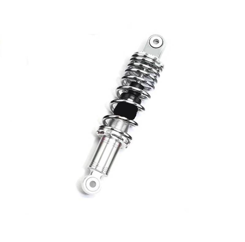 Motorcycle Shock Absorber 265 mm runde hintere Stoßdämpfer, Motorrad-Hinterradaufhängung, Zugstufendämpfung, Gabeln, Roller, Dirt Bike, Vibrationsdämpfer von NMHTJ