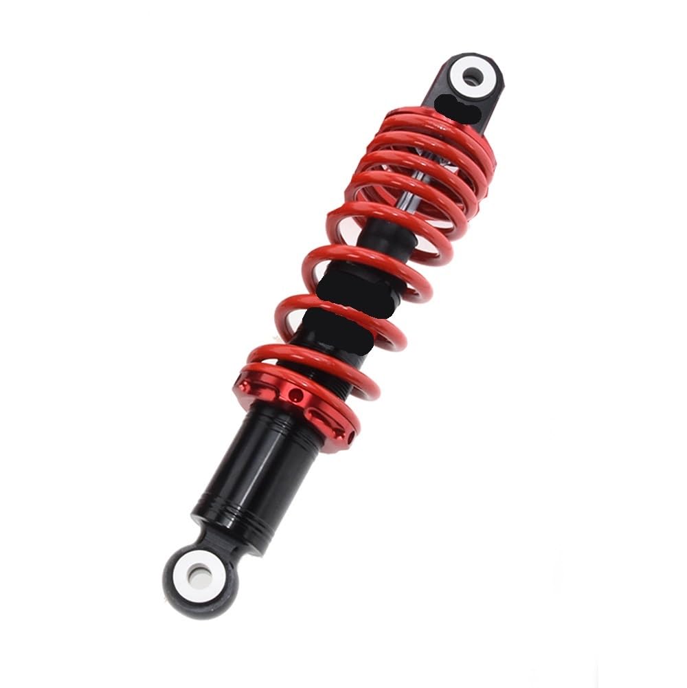 Motorcycle Shock Absorber 265 mm runde hintere Stoßdämpfer, Motorrad-Hinterradaufhängung, Zugstufendämpfung, Gabeln, Roller, Dirt Bike, Vibrationsdämpfer von NMHTJ