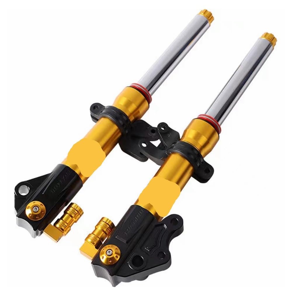 Motorcycle Shock Absorber 27 Kern 370/400 mm Vorderradaufhängung Dämpfung Einstellen des vorderen Stoßdämpfers für Ya&maha Roller für RSZ für Jog NIU U+b für M2 M+ 009 von NMHTJ