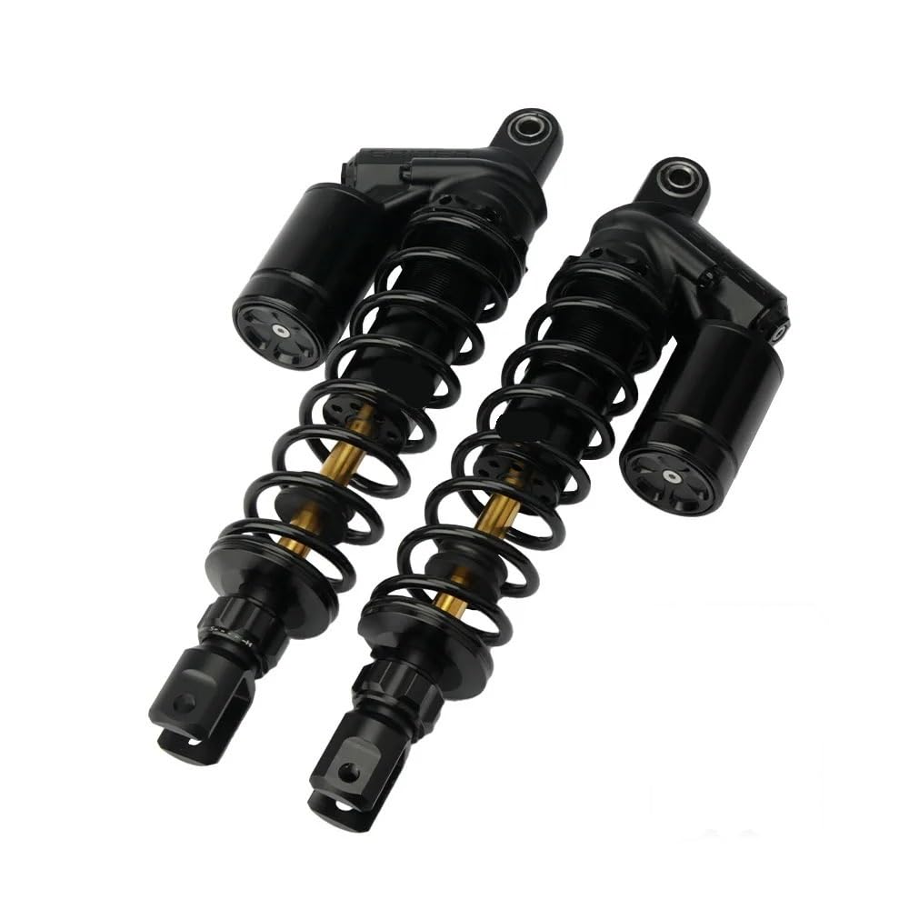 Motorcycle Shock Absorber 2PCS Aufhängungsfeder Hintere Luftstoßdämpfer 350MM Lochabstand Sportversion Feder Für Ya&maha Für XMAX300 von NMHTJ