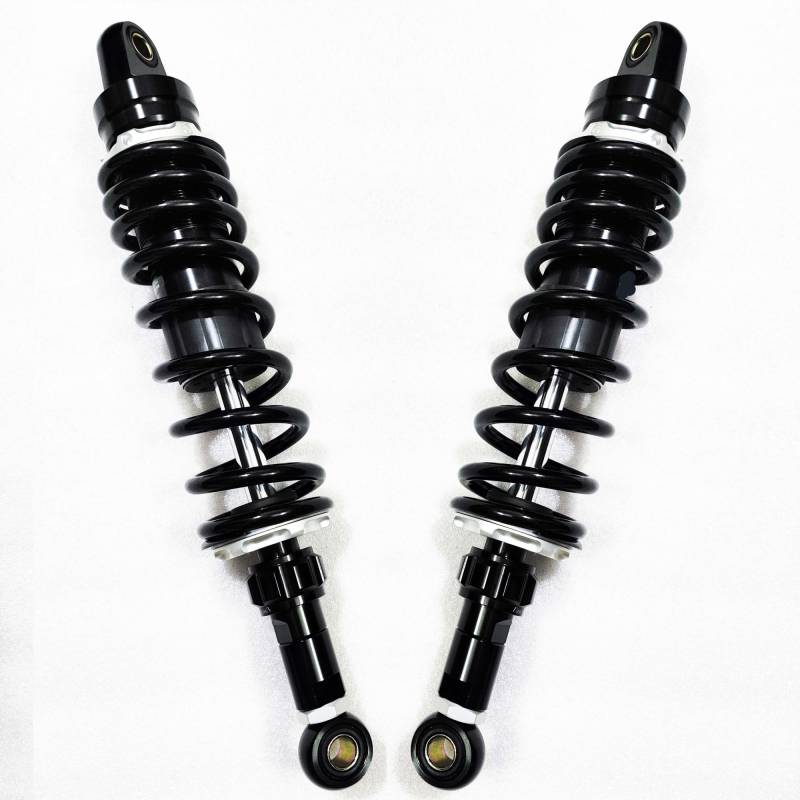 Motorcycle Shock Absorber 305 mm 320 mm 330 mm 340 mm 345 mm 350 mm 360 mm 8 mm Feder-Motorrad-Stoßdämpfer, Hinterradaufhängung für Ya&maha einstellen von NMHTJ