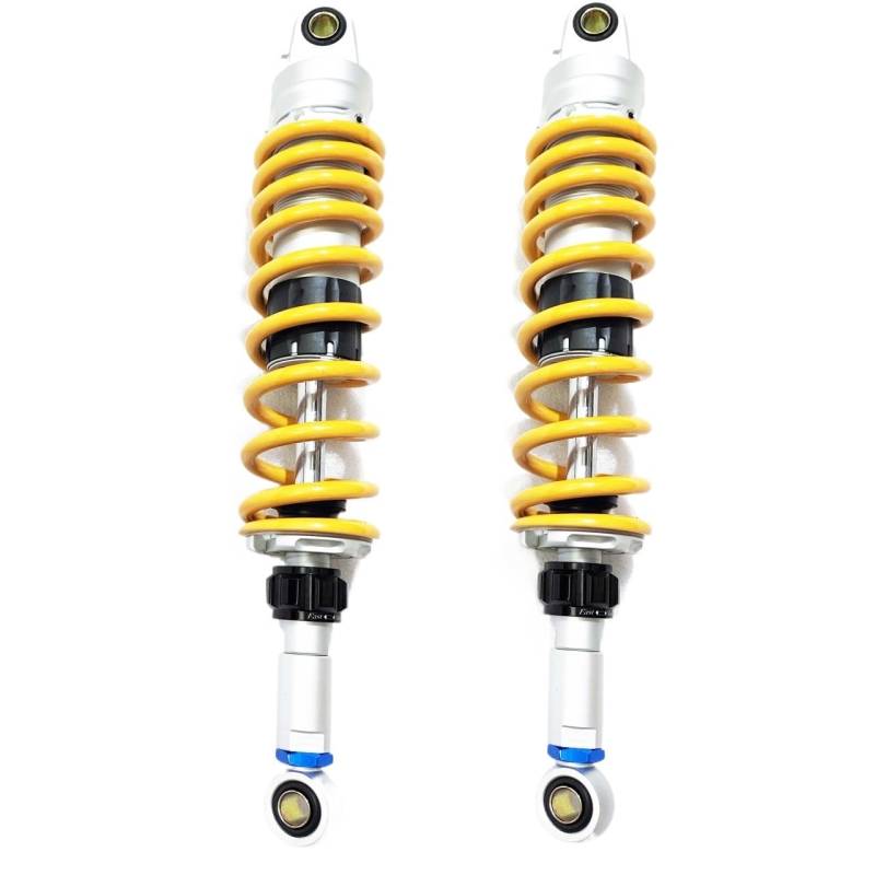 Motorcycle Shock Absorber 305 mm 320 mm 330 mm 340 mm 345 mm 350 mm 360 mm 8 mm Feder-Motorrad-Stoßdämpfer, Hinterradaufhängung für Ya&maha einstellen von NMHTJ