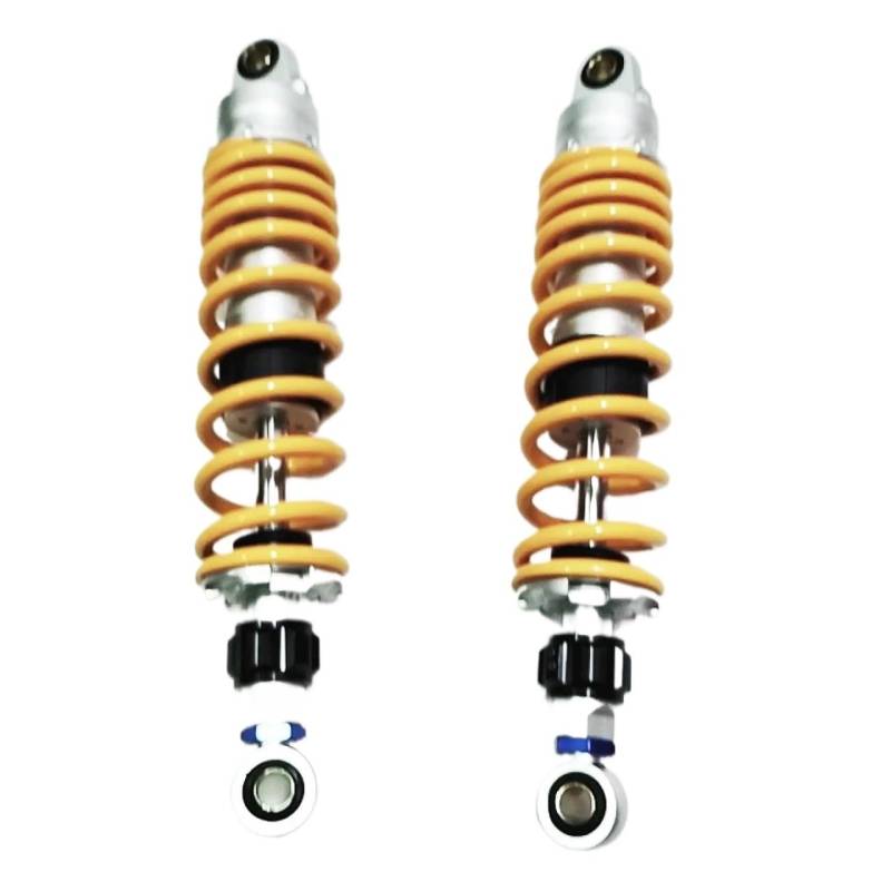 Motorcycle Shock Absorber 305mm 320mm 330mm 340mm 345mm 350mm 360mm 8mm Feder Motorrad Stoßdämpfer Einstellen Hinterradaufhängung für Ya&maha von NMHTJ