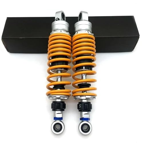 Motorcycle Shock Absorber 305mm 320mm 330mm 340mm 345mm 350mm 360mm 8mm Feder Motorrad Stoßdämpfer Einstellen Hinterradaufhängung für Ya&maha von NMHTJ