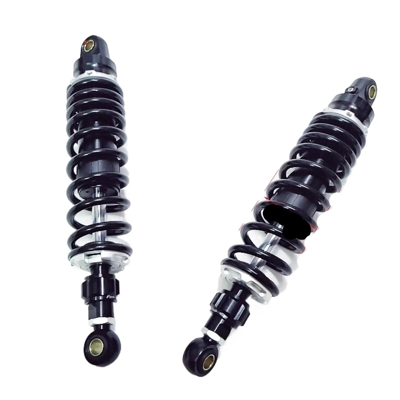 Motorcycle Shock Absorber 305mm 320mm 330mm 340mm 345mm 350mm 360mm 8mm Feder Motorrad Stoßdämpfer Einstellen Hinterradaufhängung für Ya&maha von NMHTJ