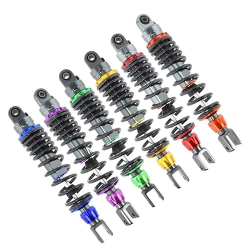 Motorcycle Shock Absorber 320 mm Motorrad-Hinterradaufhängung, Verstellbarer Dämpfungs-Stoßdämpfer für Ya&maha Scooter Dirt-Bike Sport-Bike von NMHTJ