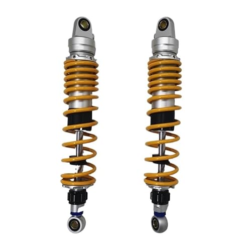 Motorcycle Shock Absorber 320MM 330MM 340MM 350MM 360MM 370MM 380MM 390MM 400MM Motorrad Stoßdämpfer hinten für KH100 KH125 RS100 RS125 XL500S von NMHTJ