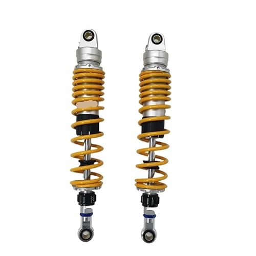 Motorcycle Shock Absorber 320MM 330MM 340MM 350MM 360MM 370MM 380MM 390MM 400MM Motorrad Stoßdämpfer hinten für KH100 KH125 RS100 RS125 XL500S von NMHTJ