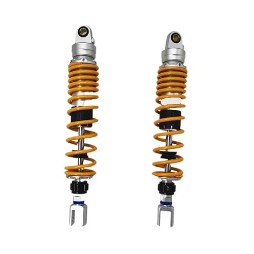 Motorcycle Shock Absorber 320MM 330MM 340MM 350MM 360MM 370MM 380MM 390MM 400MM Motorrad Stoßdämpfer hinten für KH100 KH125 RS100 RS125 XL500S von NMHTJ