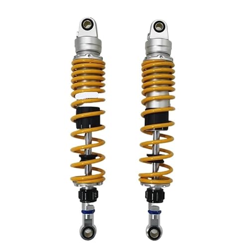 Motorcycle Shock Absorber 320MM 330MM 340MM 350MM 360MM 370MM 380MM 390MM 400MM Motorrad Stoßdämpfer hinten für KH100 KH125 RS100 RS125 XL500S von NMHTJ