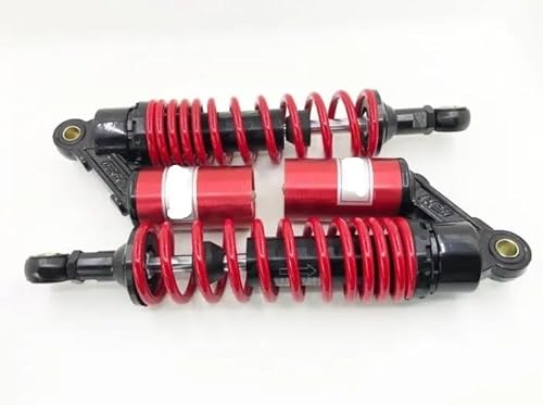 Motorcycle Shock Absorber 320mm Motorrad Luft Stoßdämpfer Hinten Suspension Für Ya&maha Motor Roller ATV Quad Rot + schwarz von NMHTJ