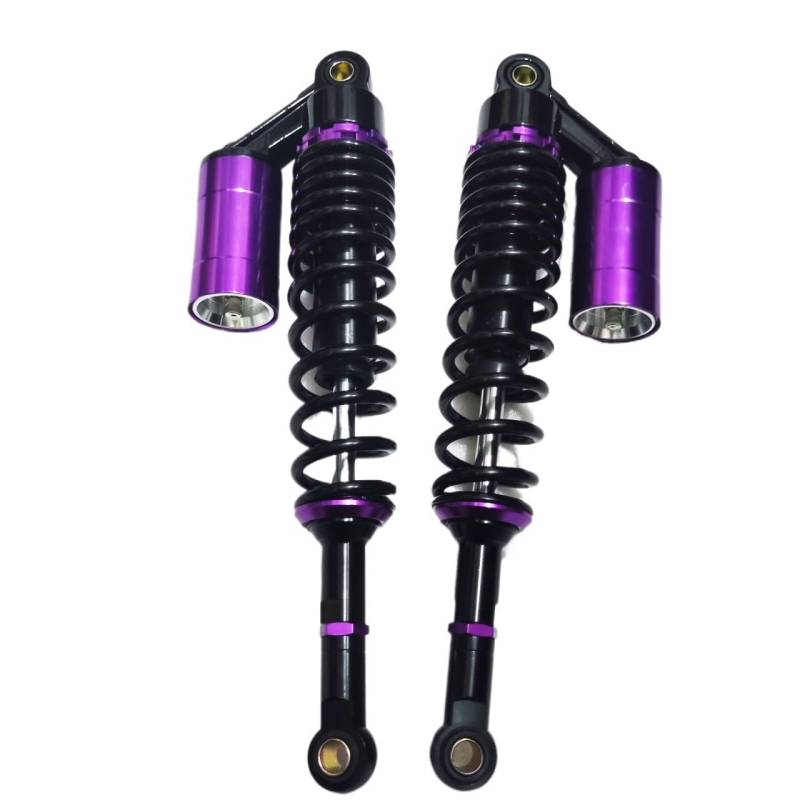 Motorcycle Shock Absorber 7mm Feder 375mm 380mm Stoßdämpfer Hinterradaufhängung für Ya&maha für Su&zuki für Ka&wasaki Motorrollerfahrräder von NMHTJ