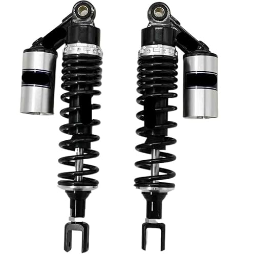 Motorcycle Shock Absorber 8mm Feder 360mm STOßDÄMPFER Für CB900F CB1100F CBX1000 Für Su&zuki Für Ya&maha Für Ka&wasaki Schwarz Chrom von NMHTJ