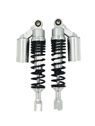 Motorcycle Shock Absorber 8mm Feder 360mm STOßDÄMPFER Für CB900F CB1100F CBX1000 Für Su&zuki Für Ya&maha Für Ka&wasaki Schwarz Chrom von NMHTJ